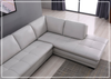 Gio Italia Vierra 4-Seater Premium Leather  L-shaped Sectional Sofa