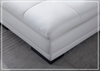 Gio Italia Vierra 4-Seater Premium Leather  L-shaped Sectional Sofa