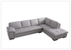 Gio Italia Vierra 4-Seater Premium Leather  L-shaped Sectional Sofa