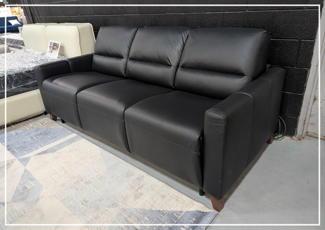 Granton Queen Leather Sleeper Sofa | Memory Foam Mattress | Gio Italia-Jennihome