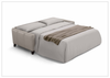 Granton Queen Leather Sleeper Sofa | Memory Foam Mattress | Gio Italia-Jennihome
