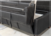 Granton Queen Leather Sleeper Sofa | Memory Foam Mattress | Gio Italia-Jennihome