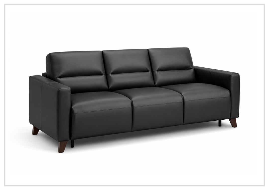 Granton Queen Leather Sleeper Sofa | Memory Foam Mattress | Gio Italia-Jennihome