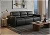 Granton Queen Leather Sleeper Sofa | Memory Foam Mattress | Gio Italia-Jennihome