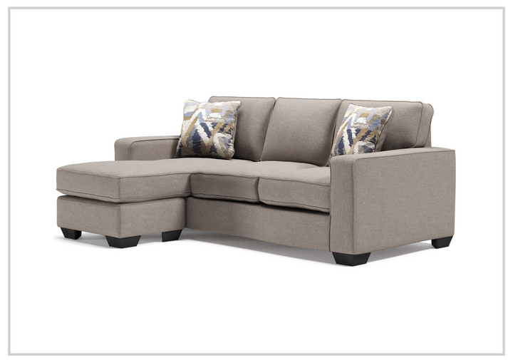 Gio Italia Gresha Fabric Stationary Sectional Sofa With Chaise
-Jennihome
