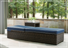 Gwyneira Outdoor Chaise Lounge with Nuvella® Cushion