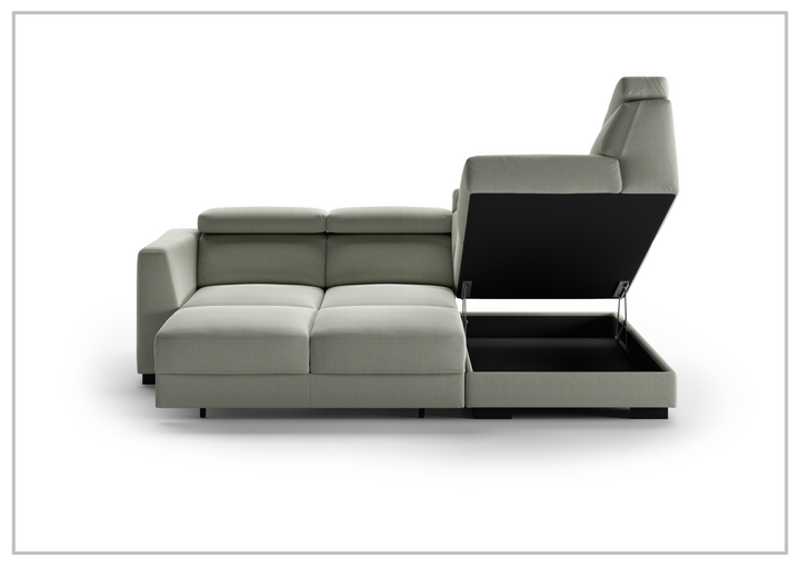 Luonto Halti Full-XL L-shaped Sectional Sleeper Sofa with Storage