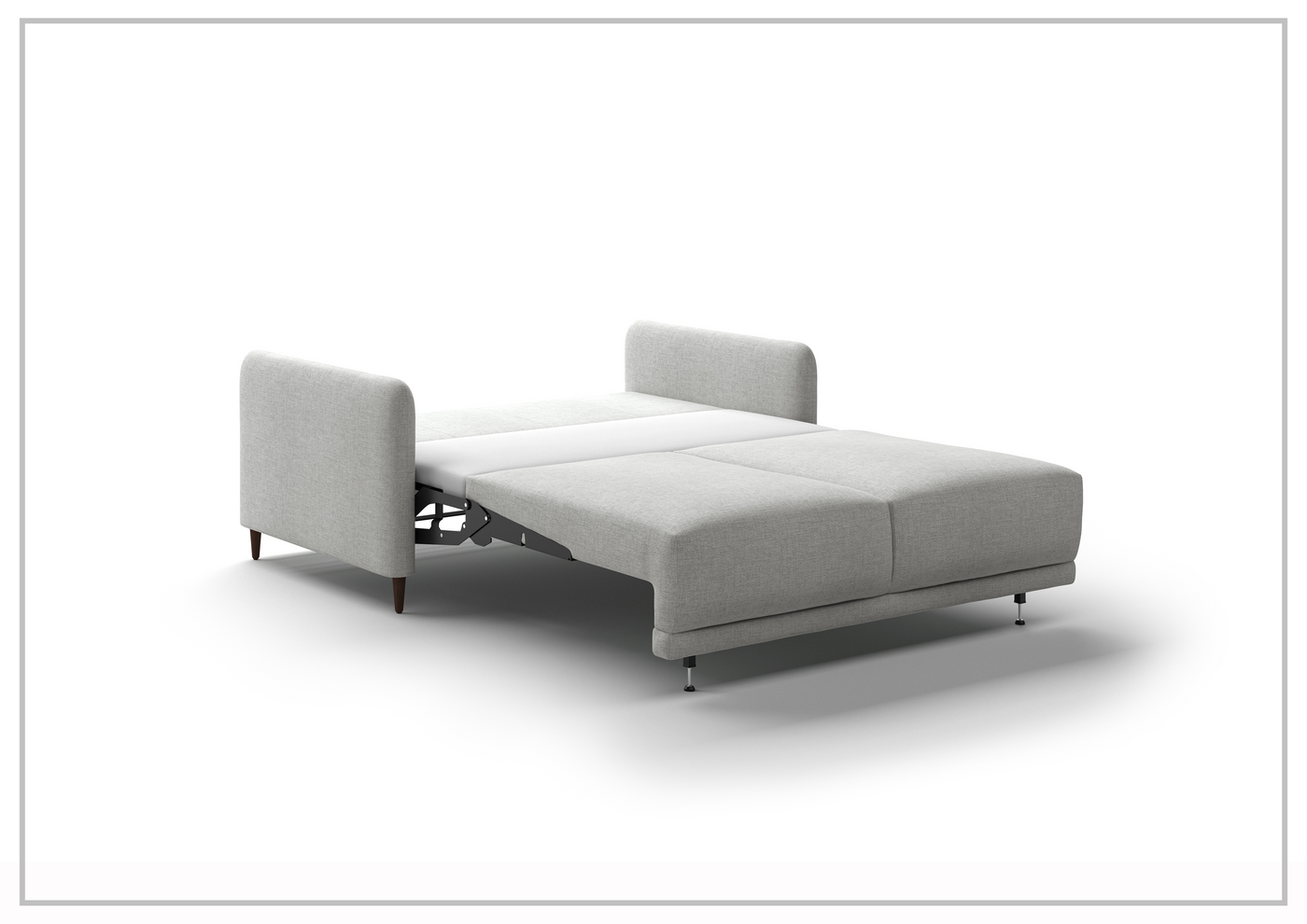 Haven Gray Fabric Sleeper with Hybrid Deluxe Function