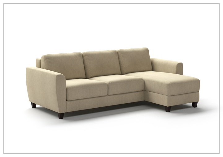 Luonto Flex Sectional Sofa Sleeper With Openable Chaise & Storage