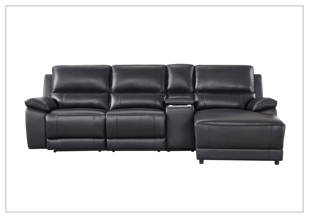 Heston Power Reclining Sectional Sofa | With Chaise | Gio Italia-Jenni Home