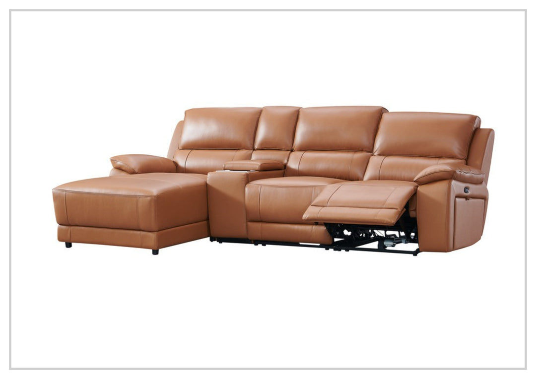 Heston Power Reclining Sectional Sofa | With Chaise | Gio Italia-Jenni Home