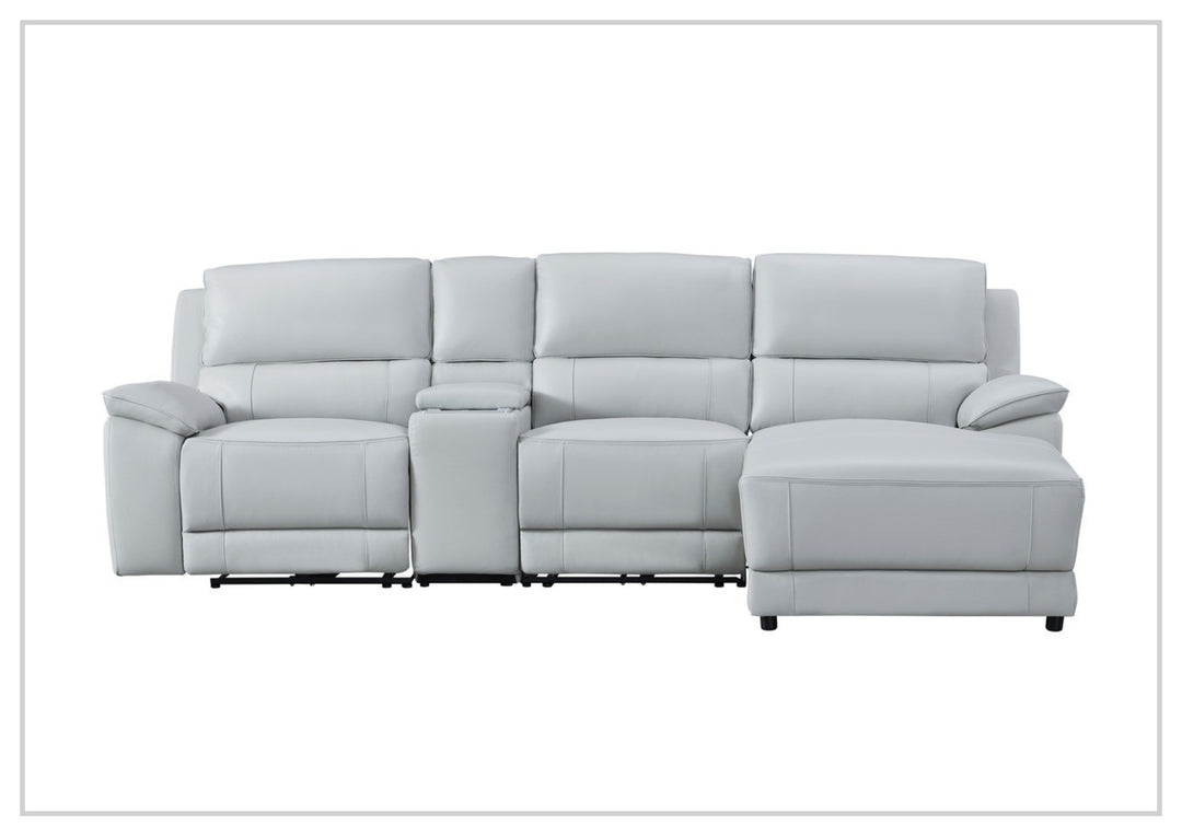 Heston Power Reclining Sectional Sofa | With Chaise | Gio Italia-Jenni Home
