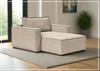 Innovation Living Newilla Lounger Fabric Chair With Three Color Options-Jennihome