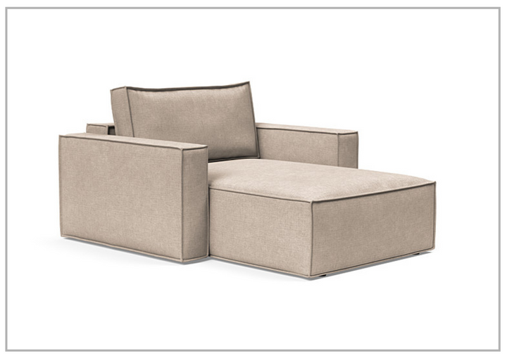 Innovation Living Newilla Lounger Fabric Chair With Three Color Options-Jennihome