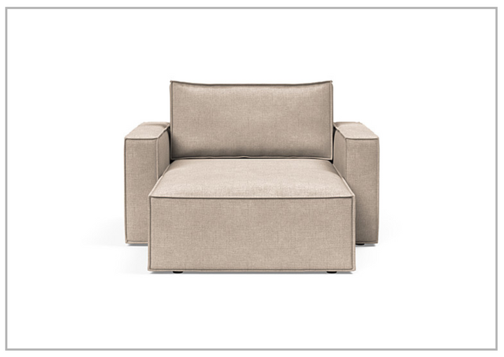 Innovation Living Newilla Lounger Fabric Chair With Three Color Options-Jennihome