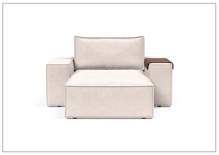 Innovation Living Newilla Lounger Fabric Chair With Three Color Options-Jennihome