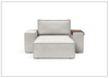 Innovation Living Newilla Lounger Fabric Chair With Three Color Options-Jennihome