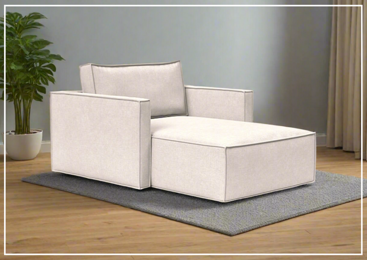 Innovation Living Newilla Lounger Fabric Chair With Three Color Options-Jennihome