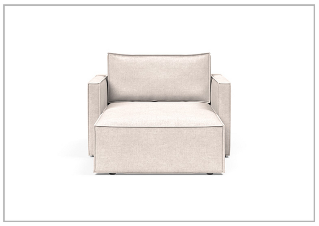 Innovation Living Newilla Lounger Fabric Chair With Three Color Options-Jennihome