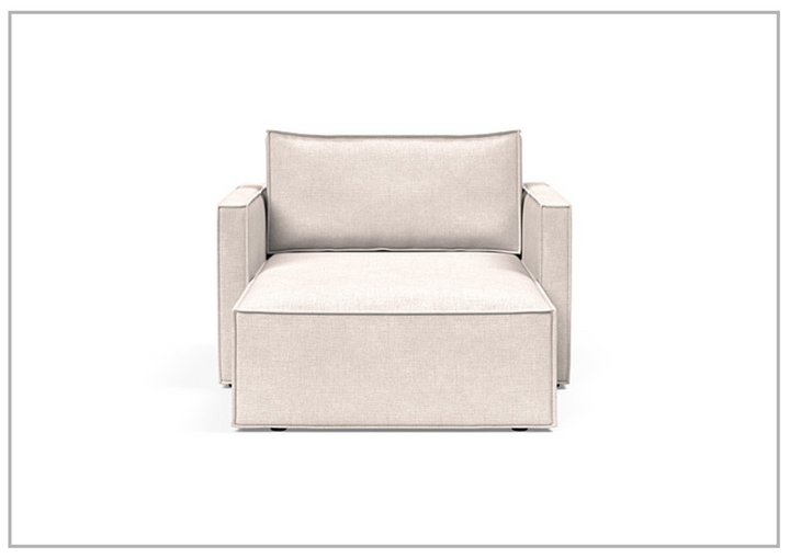 Innovation Living Newilla Lounger Fabric Chair With Three Color Options-Jennihome