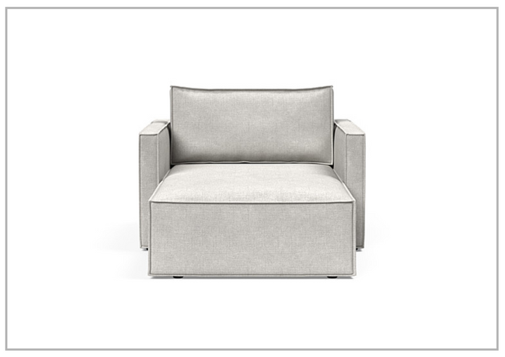 Innovation Living Newilla Lounger Fabric Chair With Three Color Options-Jennihome