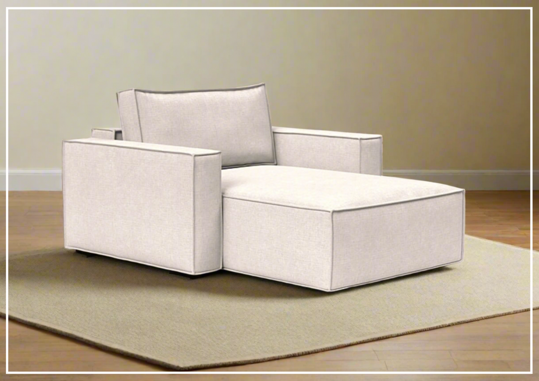 Innovation Living Newilla Lounger Fabric Chair With Three Color Options-Jennihome