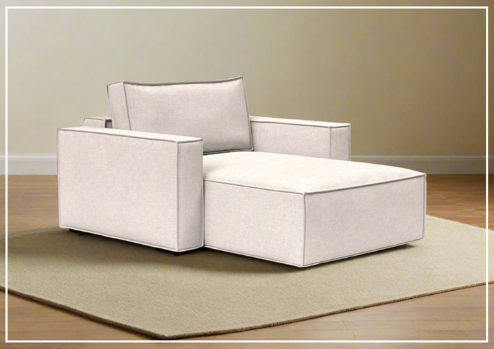 Innovation Living Newilla Lounger Fabric Chair With Three Color Options-Jennihome
