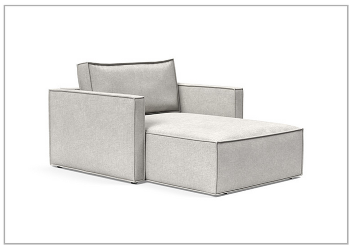 Innovation Living Newilla Lounger Fabric Chair With Three Color Options-Jennihome