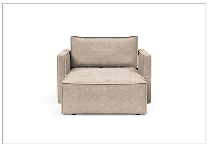 Innovation Living Newilla Lounger Fabric Chair With Three Color Options-Jennihome