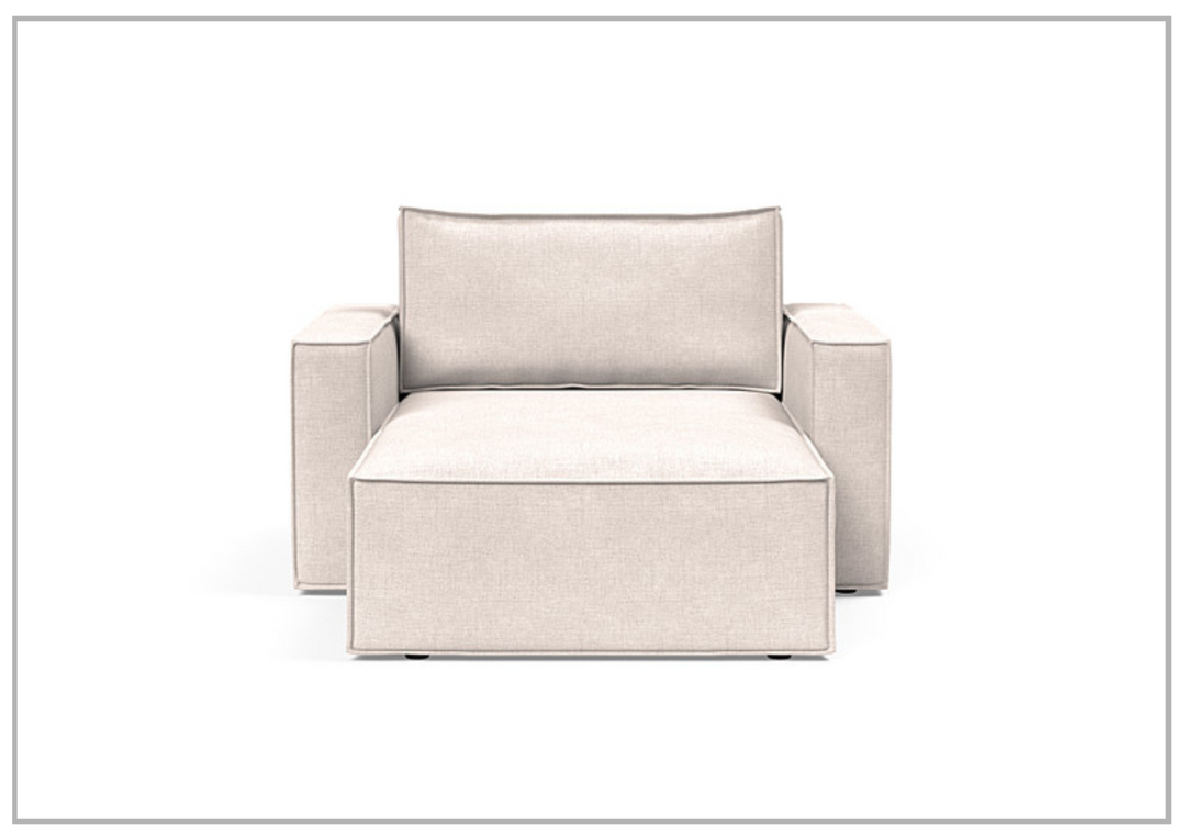 Innovation Living Newilla Lounger Fabric Chair With Three Color Options-Jennihome