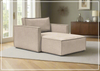 Innovation Living Newilla Lounger Fabric Chair With Three Color Options-Jennihome