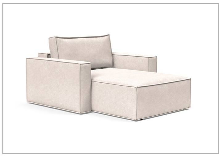 Innovation Living Newilla Lounger Fabric Chair With Three Color Options-Jennihome