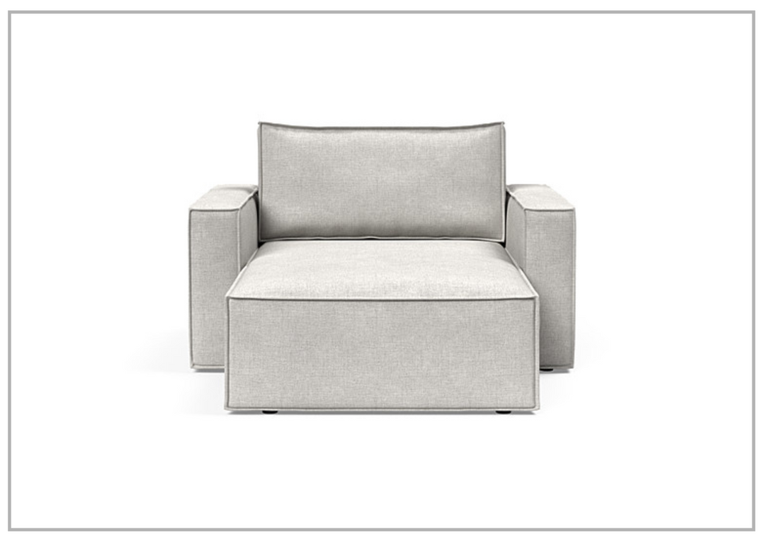 Innovation Living Newilla Lounger Fabric Chair With Three Color Options-Jennihome