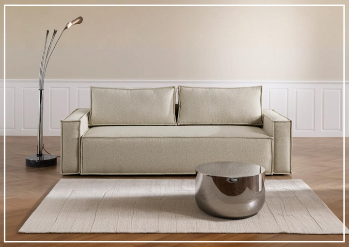Innovation Living Newilla 2-Seater Fabric Sleeper Sofa-Jennihome