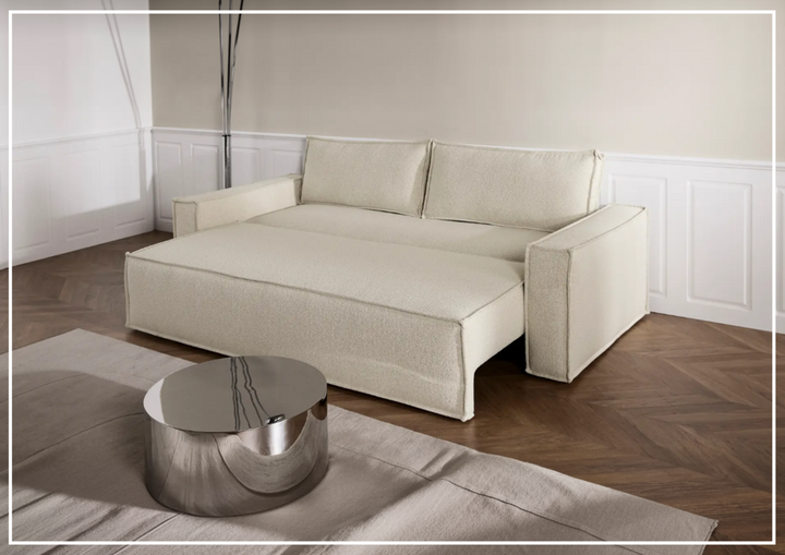 Innovation Living Newilla 2-Seater Fabric Sleeper Sofa-Jennihome
