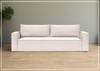 Innovation Living Newilla 2-Seater Fabric Sleeper Sofa-Jennihome