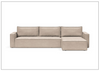 Innovation Living Newilla Fabric 3-Seater L-Shape Sectional Sleeper Sofa-Jennihome