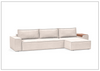 Innovation Living Newilla Fabric 3-Seater L-Shape Sectional Sleeper Sofa-Jennihome