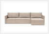 Innovation Living Newilla Fabric 3-Seater L-Shape Sectional Sleeper Sofa-Jennihome