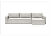 Innovation Living Newilla Fabric 3-Seater L-Shape Sectional Sleeper Sofa-Jennihome