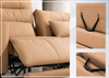 Klaussner Alessandro 3-Seater Leather Power Recliner Sofa