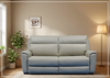 Italia Verenzo Leather Sleeper Sofa | Queen | Memory Foam Mattress | Klaussner