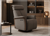 Jewel Leather Recliner Chair | Swivel & Gliding Motion | Fjords - Jennihome