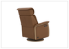 Jewel Leather Recliner Chair | Swivel & Gliding Motion | Fjords - Jennihome
