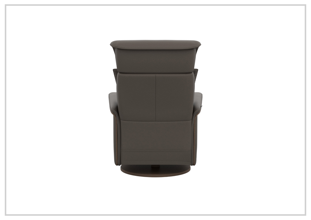 Jewel Leather Recliner Chair | Swivel & Gliding Motion | Fjords - Jennihome