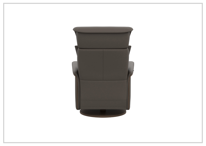 Jewel Leather Recliner Chair | Swivel & Gliding Motion | Fjords - Jennihome