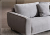 Jovan Curved Sectional Sofa | Built-In Wooden Side Table | Gio Italia-Jenni Home