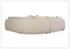 Jules Fabric Sectional Sofa | Throw Pillows | Bernhardt