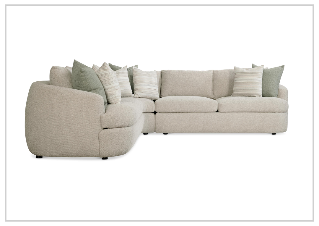 Jules Fabric Sectional Sofa | Throw Pillows | Bernhardt-Jennihome
