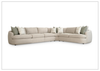 Jules Fabric Sectional Sofa | Throw Pillows | Bernhardt-Jennihome